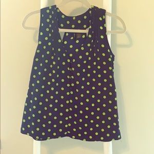 Button down blouse gently worn